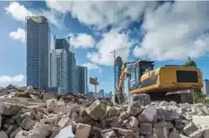 هدم مباني مجاناً في الدرعية